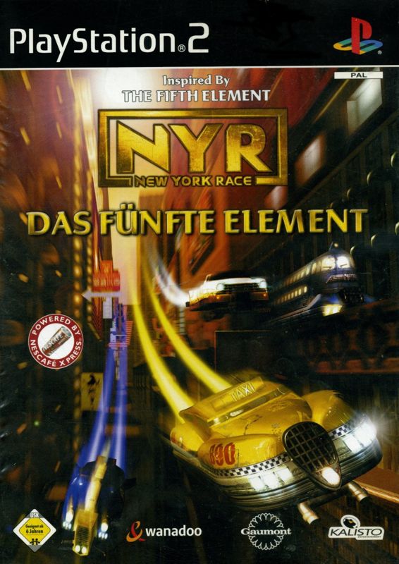 New York Race box art for Playstation 2